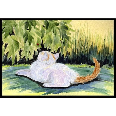 Carolines Treasures Carolines Treasures SS8273MAT 18 x 27 in. Cat Indoor & Outdoor Doormat SS8273MAT